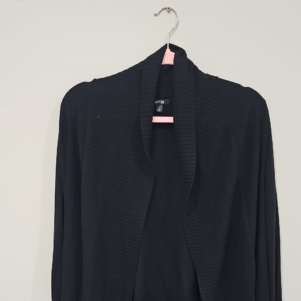 Loft Black Open Cardigan